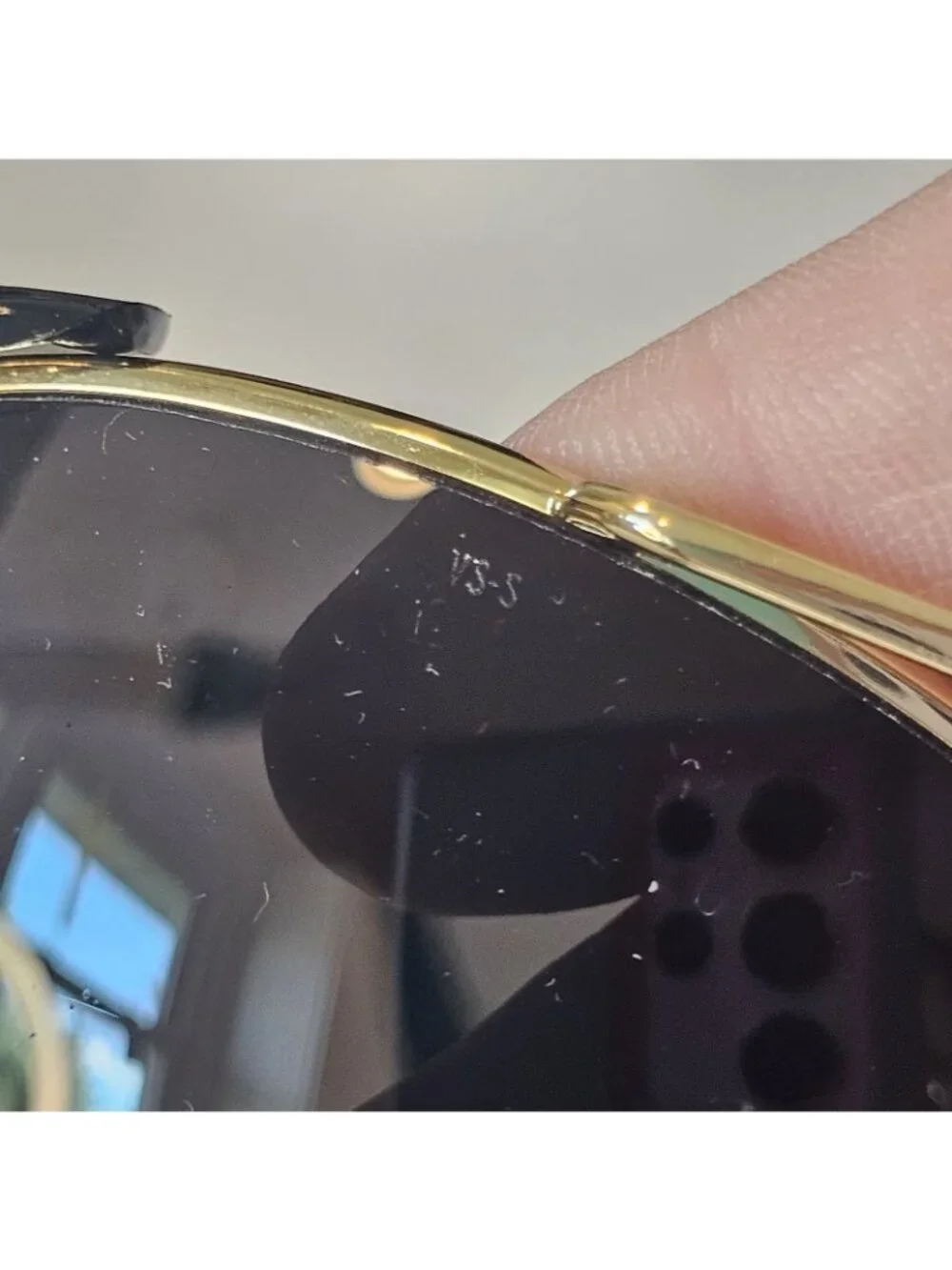 80s Pilot Aviators Sunglasses Side Shields Gold Tone Metal Rim 147 mm Motorcycle